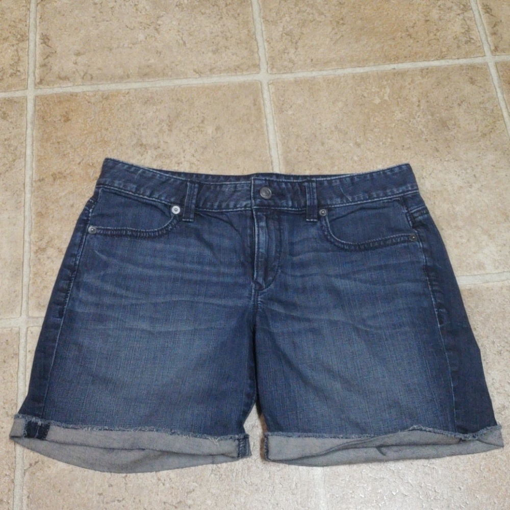 Ann Taylor Loft Blue Jean Shorts